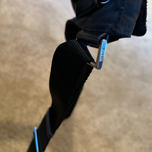 Prada - Authentic - Nylon/Canvas Messenger Crossbody -black - Picture 8 of 14